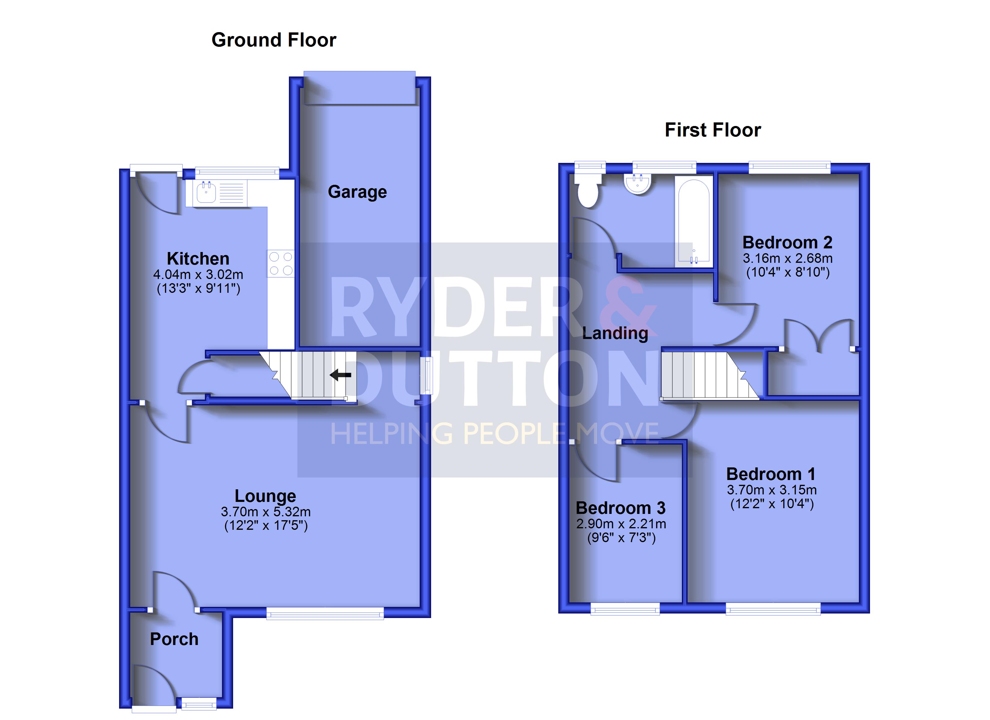10, Minster Way, Oldham floorplan