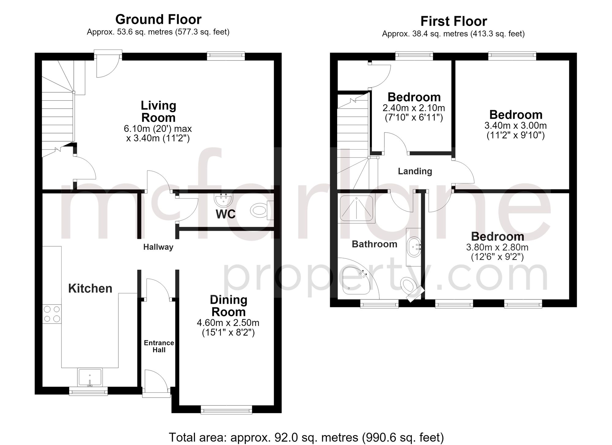 47 Lytchett Way, Swindon floorplan
