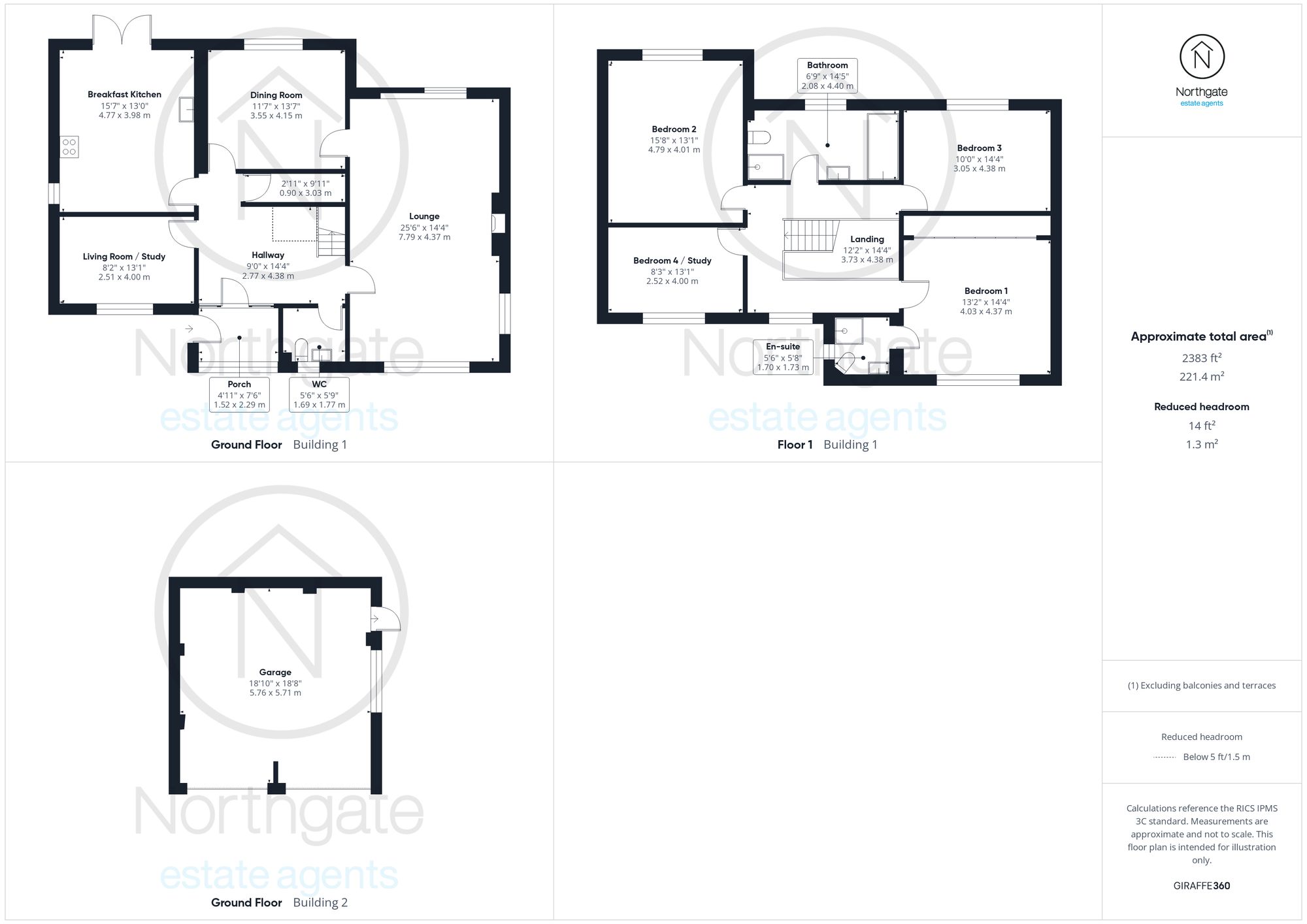 1 St. Andrews Close, Darlington floorplan