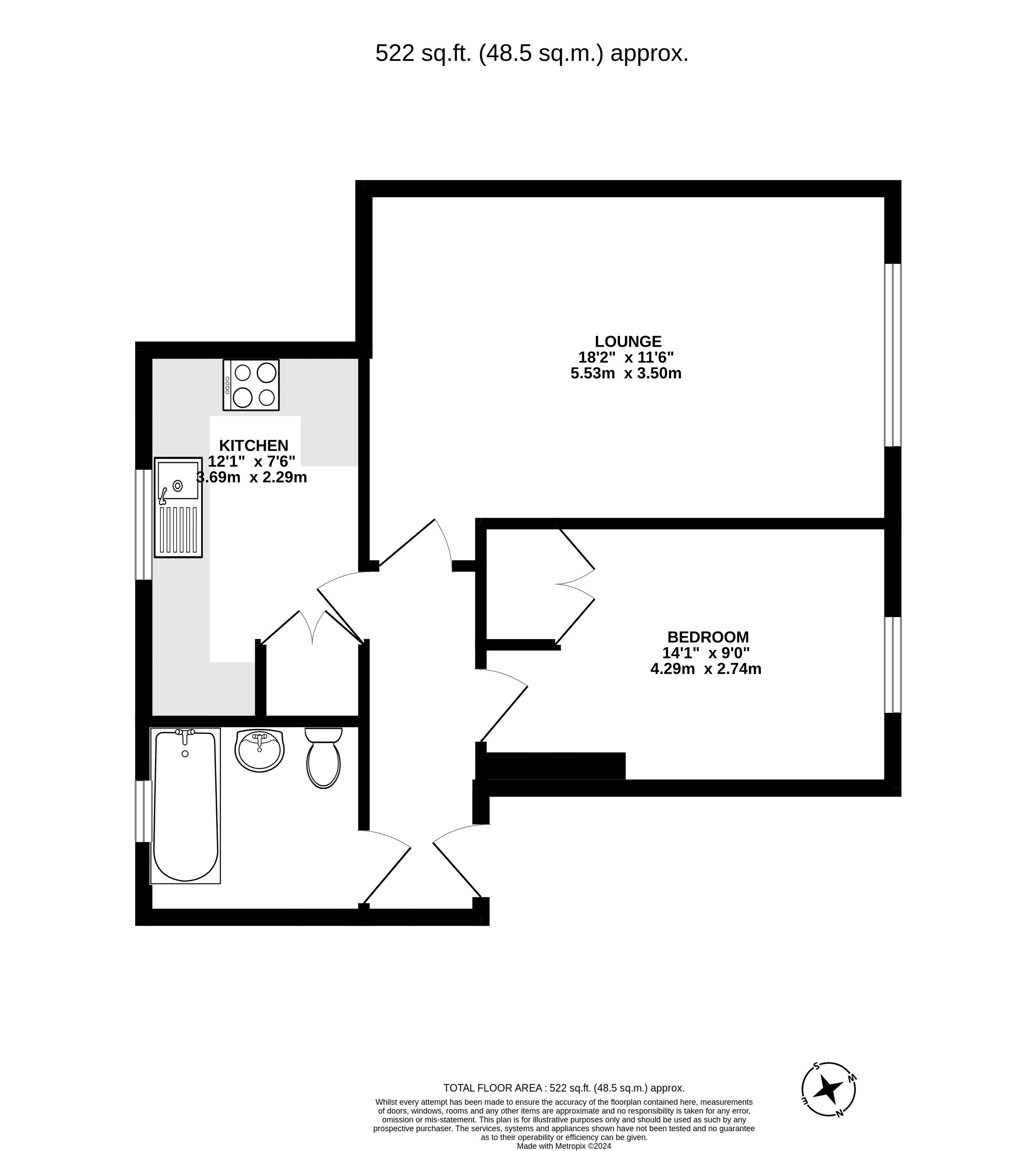 Peatey Court, Princes Gate, High HP13, 1 bedroom flat for sale