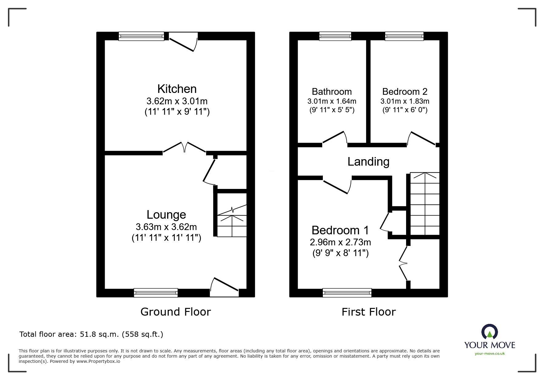 53, Cooke Street, Doncaster floorplan