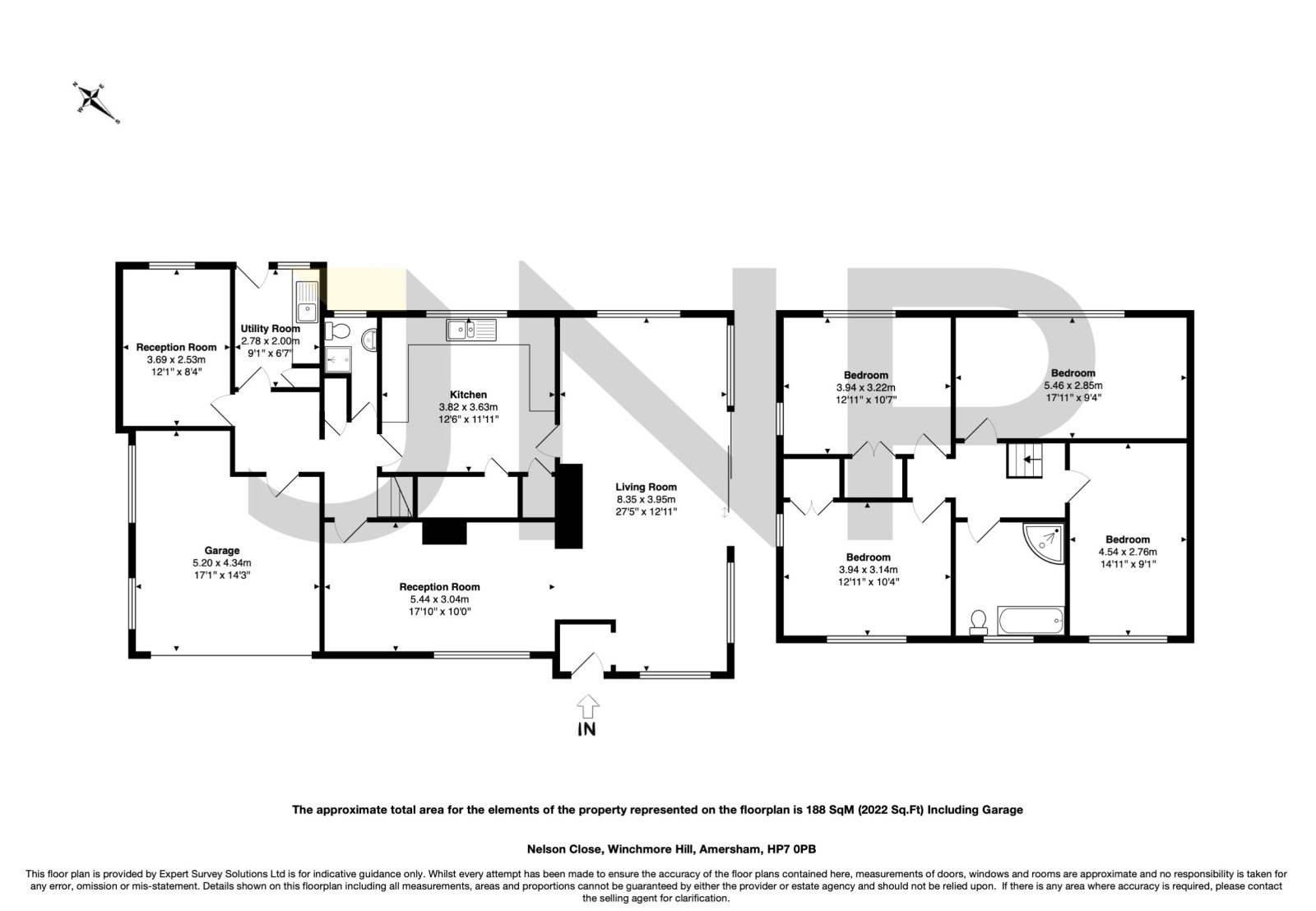 11, Nelson Close, Amersham floorplan