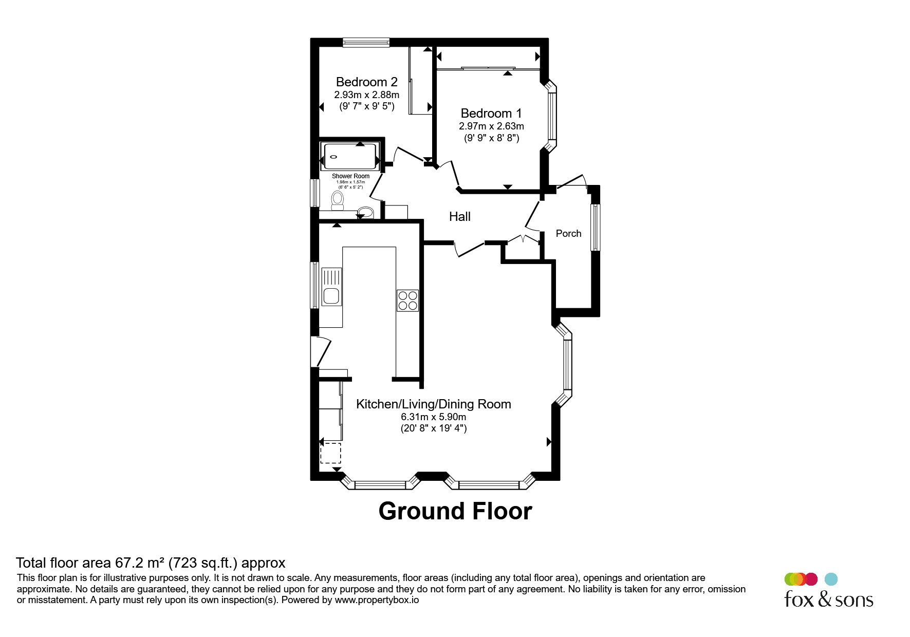 1, Bungalow Park, Salisbury floorplan