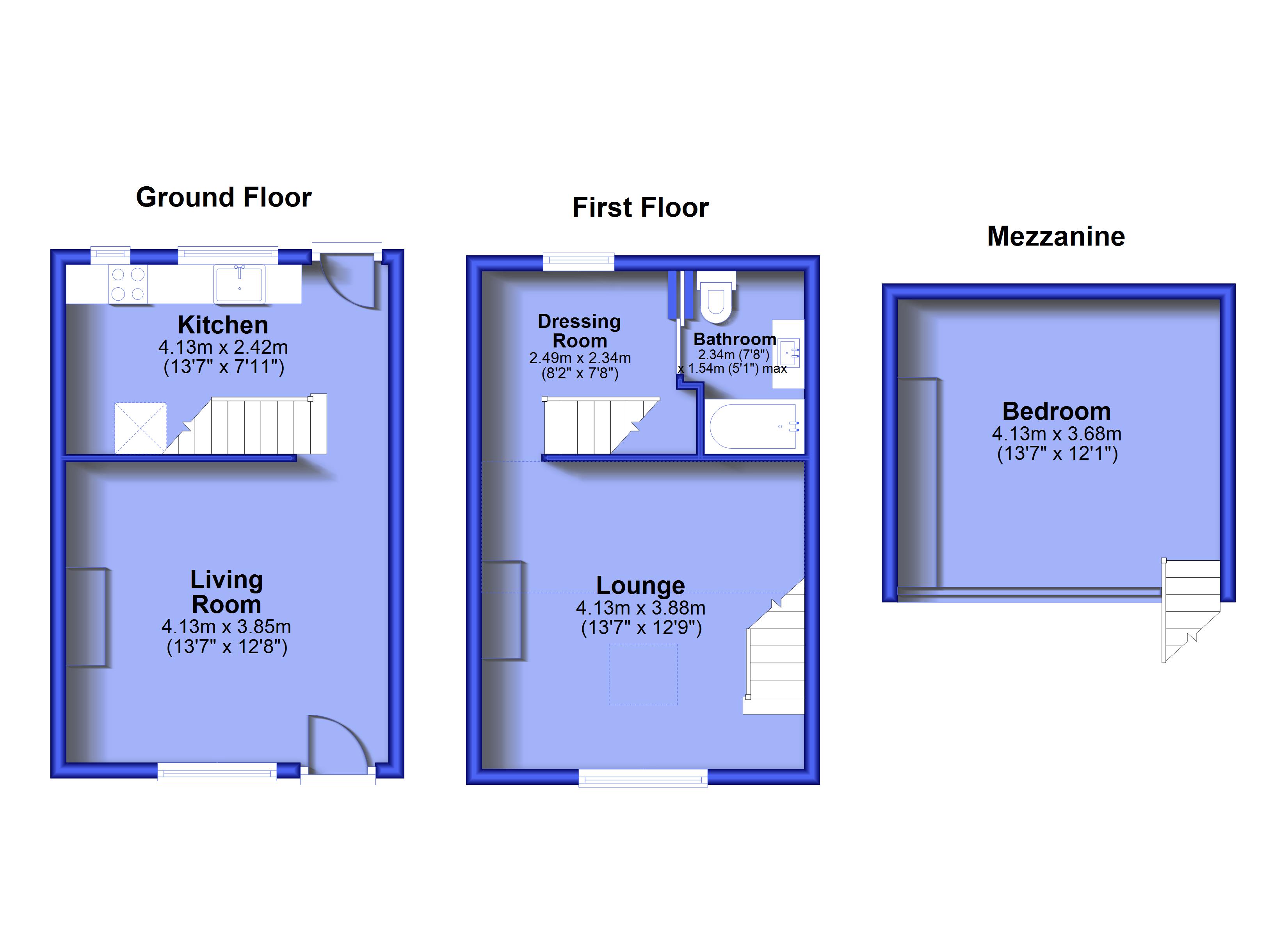 12, Daisy Hill, Rossendale floorplan