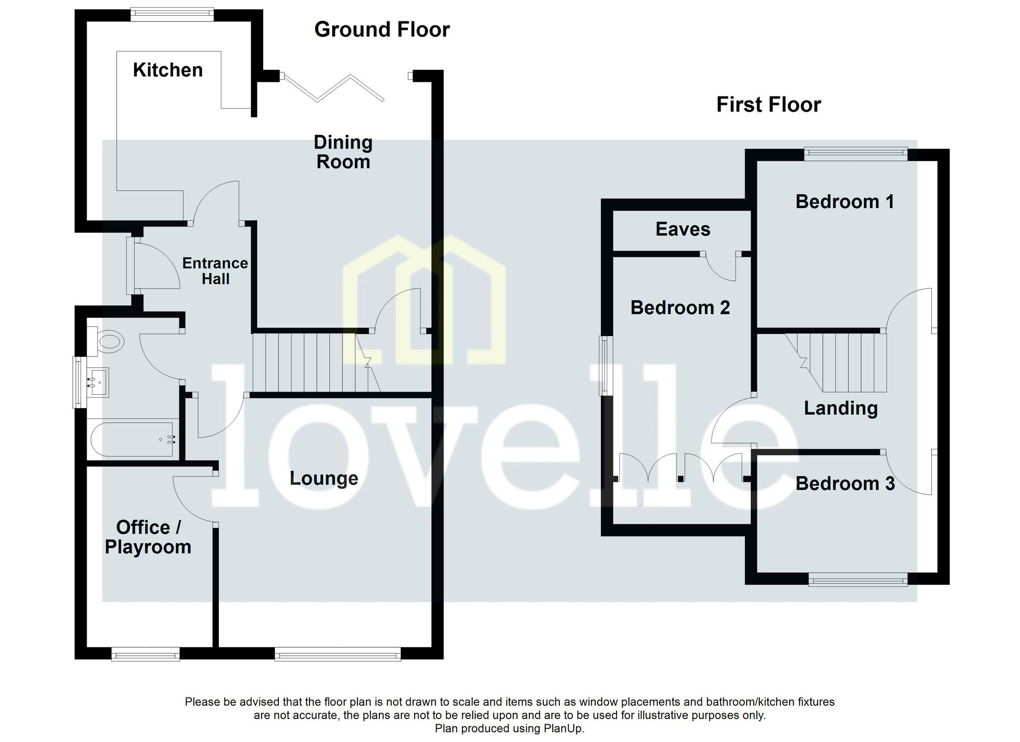 43 Laburnum Crescent, Louth floorplan