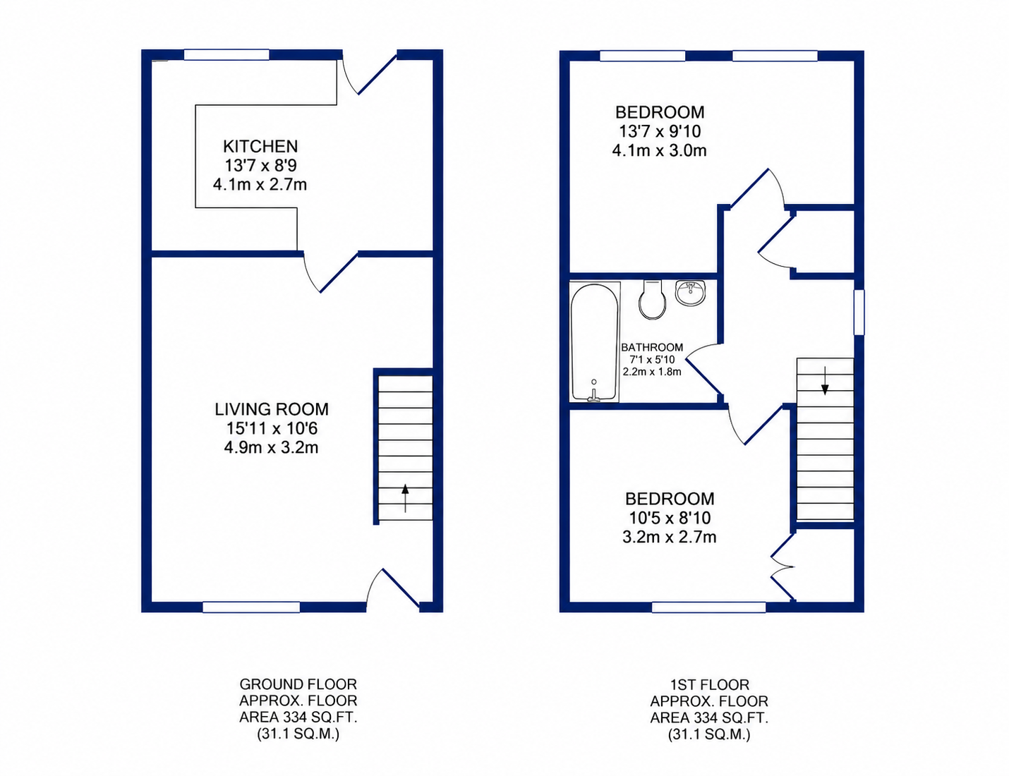 3, Greentop, Wakefield floorplan