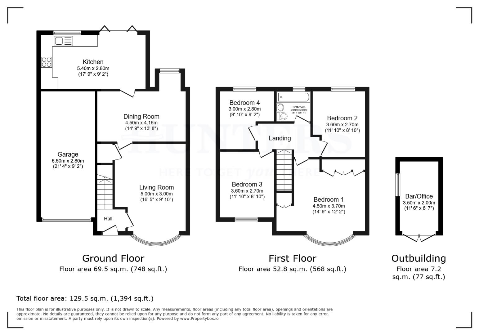 14, Scawton Avenue, York floorplan