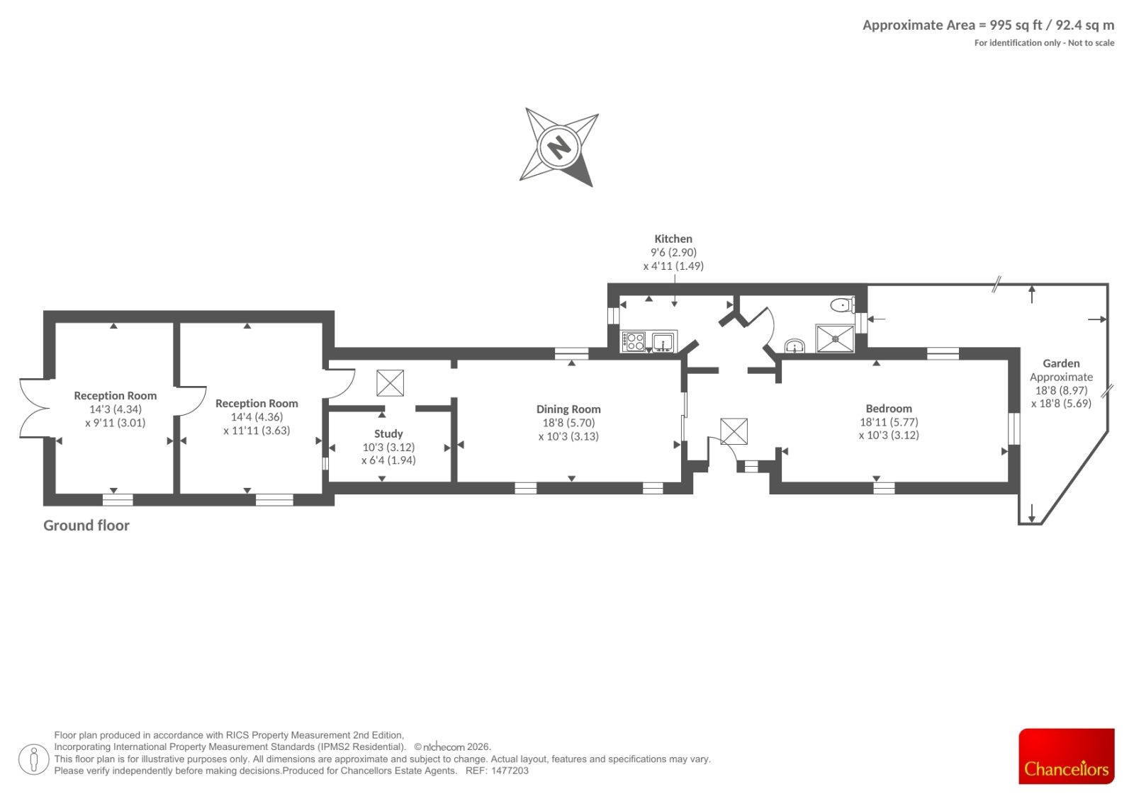 Old Telephone Exchange,, Crowell Road, Chinnor floorplan