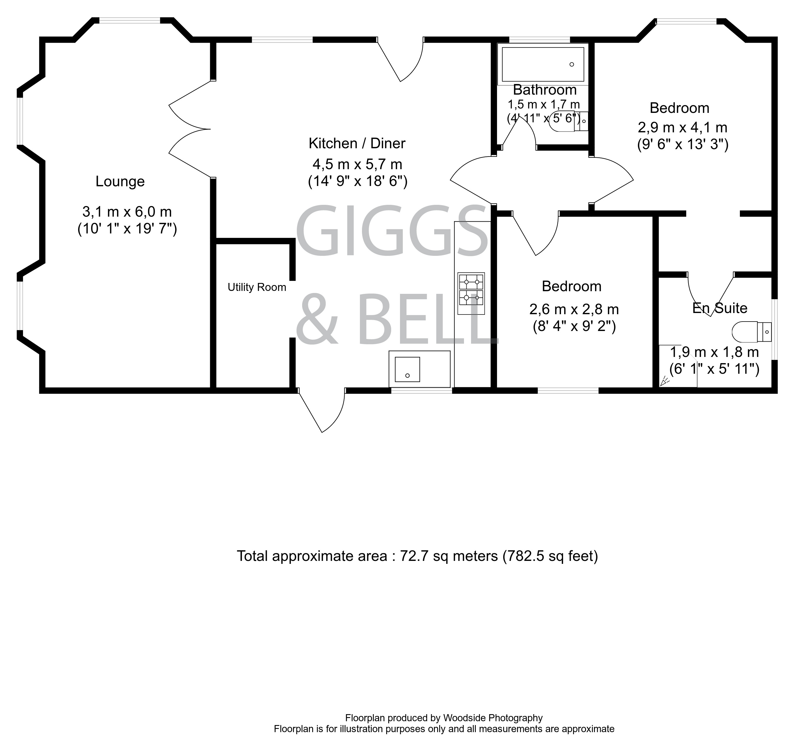 2 Bedrooms  for sale in Little Meadow, Woodside Home Park, Woodside, Luton LU1