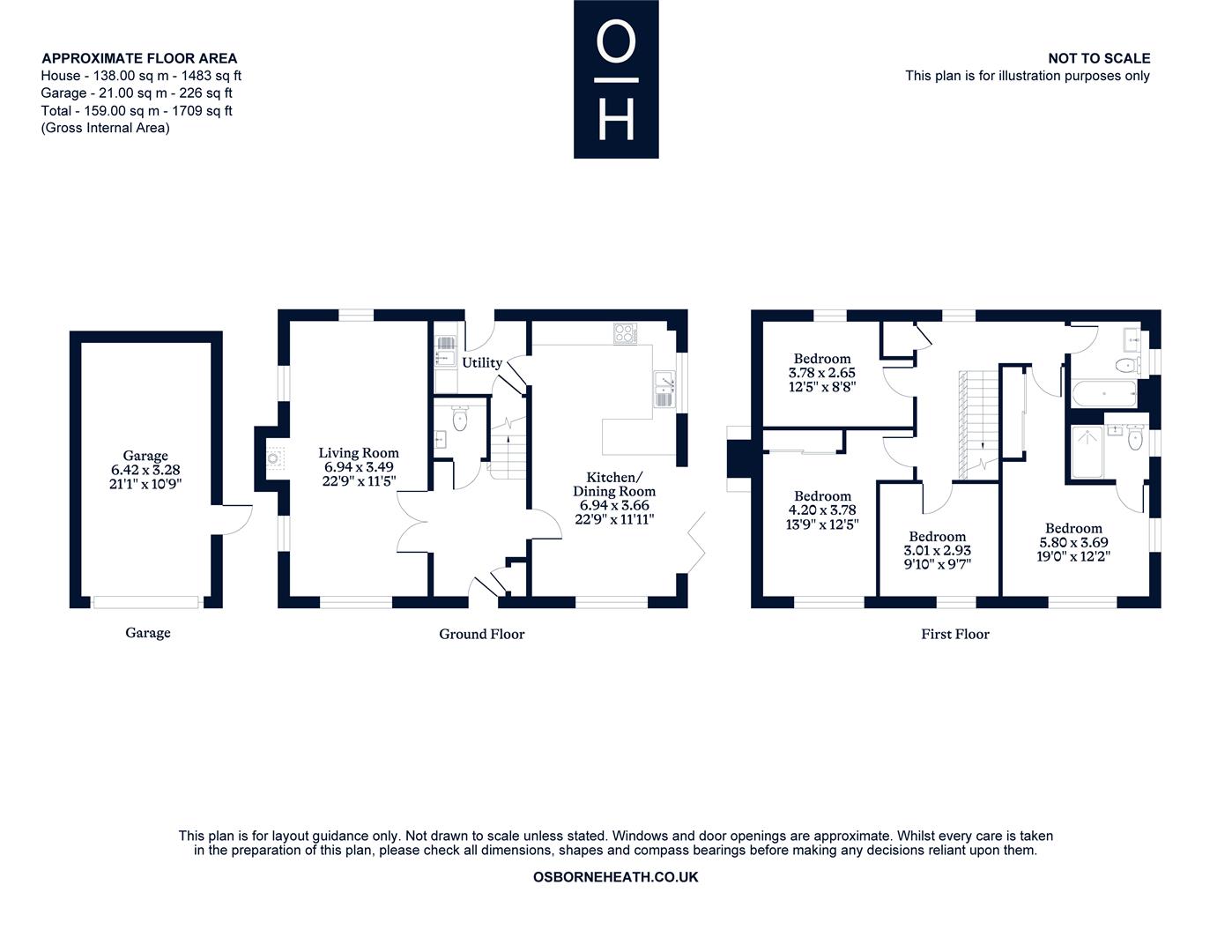 Maidenhead Road, Windsor SL4, 4 bedroom detached house for sale