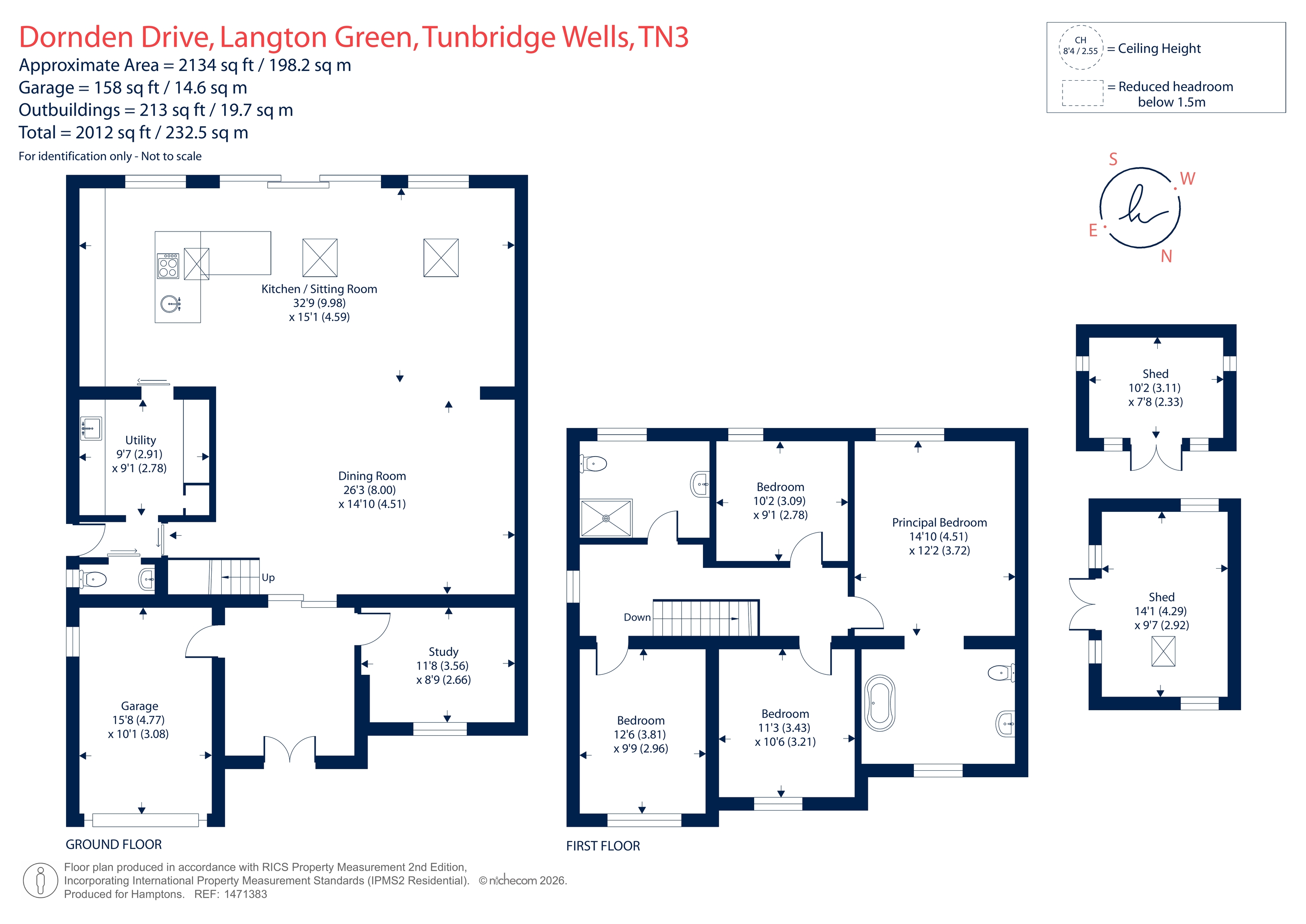 71, Dornden Drive, Tunbridge Wells floorplan