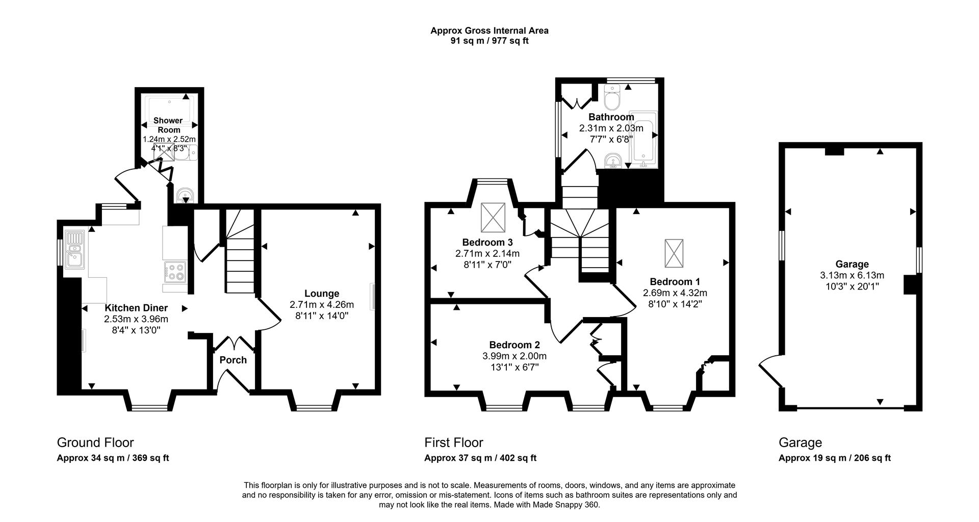 Gartavon, Mill Lane, Newport floorplan