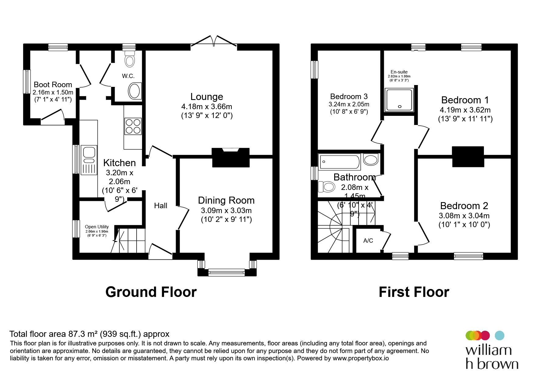 12, Lutton Bank, Spalding floorplan