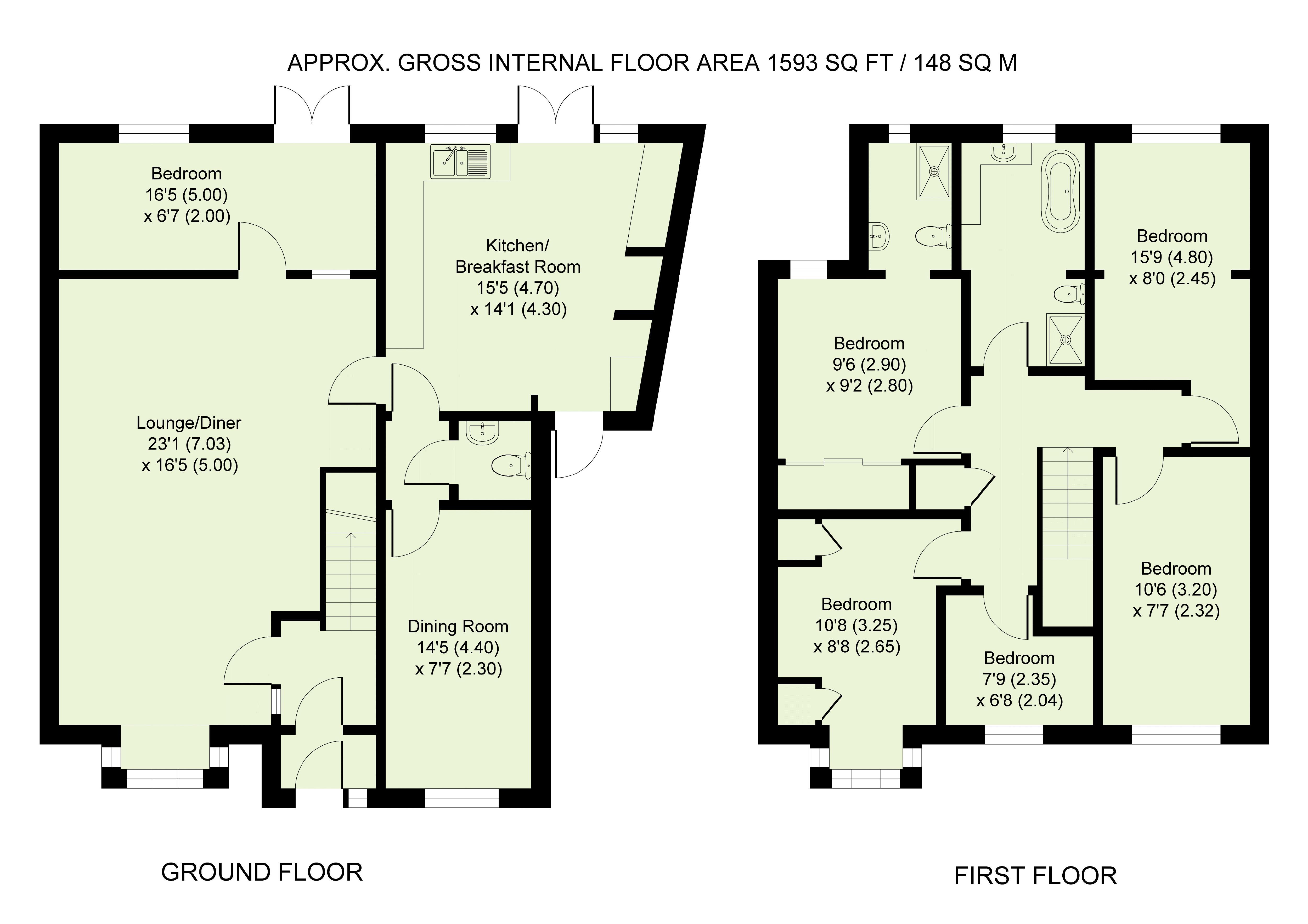 5 Bedrooms Detached house for sale in Hambleside, Bicester OX26