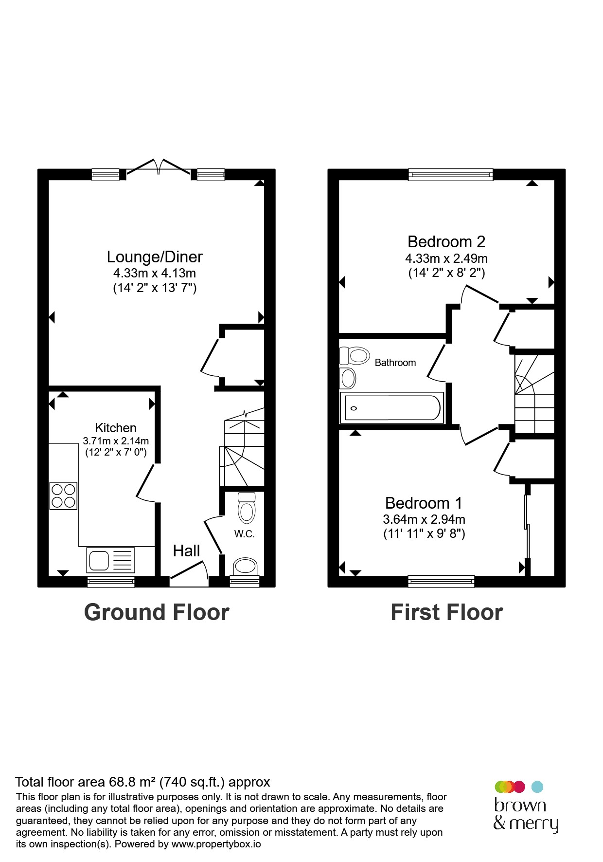 19, Meadow Way, Leighton Buzzard floorplan