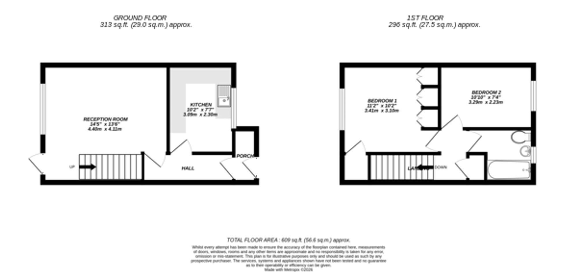 16 Tanglewood Close, Uxbridge floorplan
