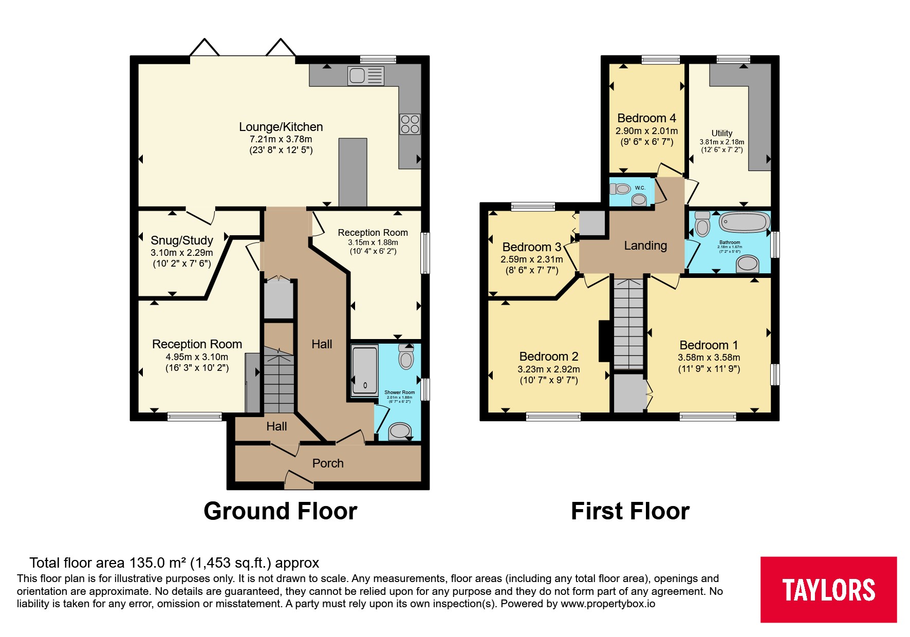 10, Southwood Road, Bedfordshire floorplan