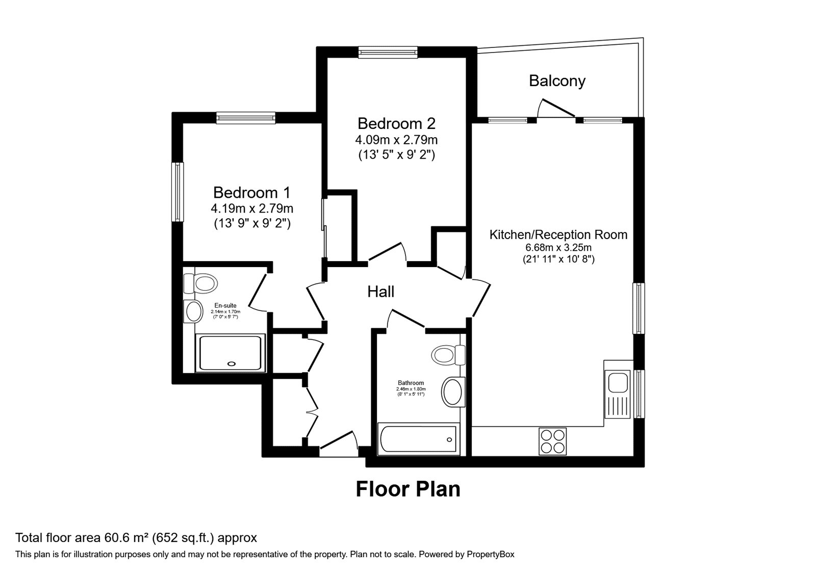 Ryemead Way, High Wycombe floorplan