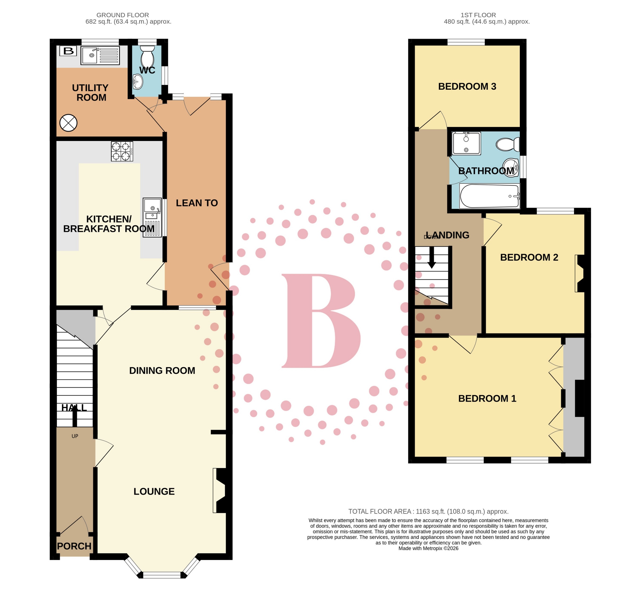 48, Ickleford Road, Hitchin floorplan
