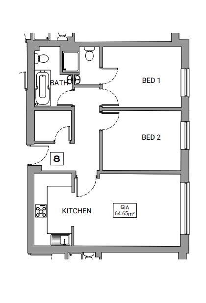 8, Sunderland floorplan
