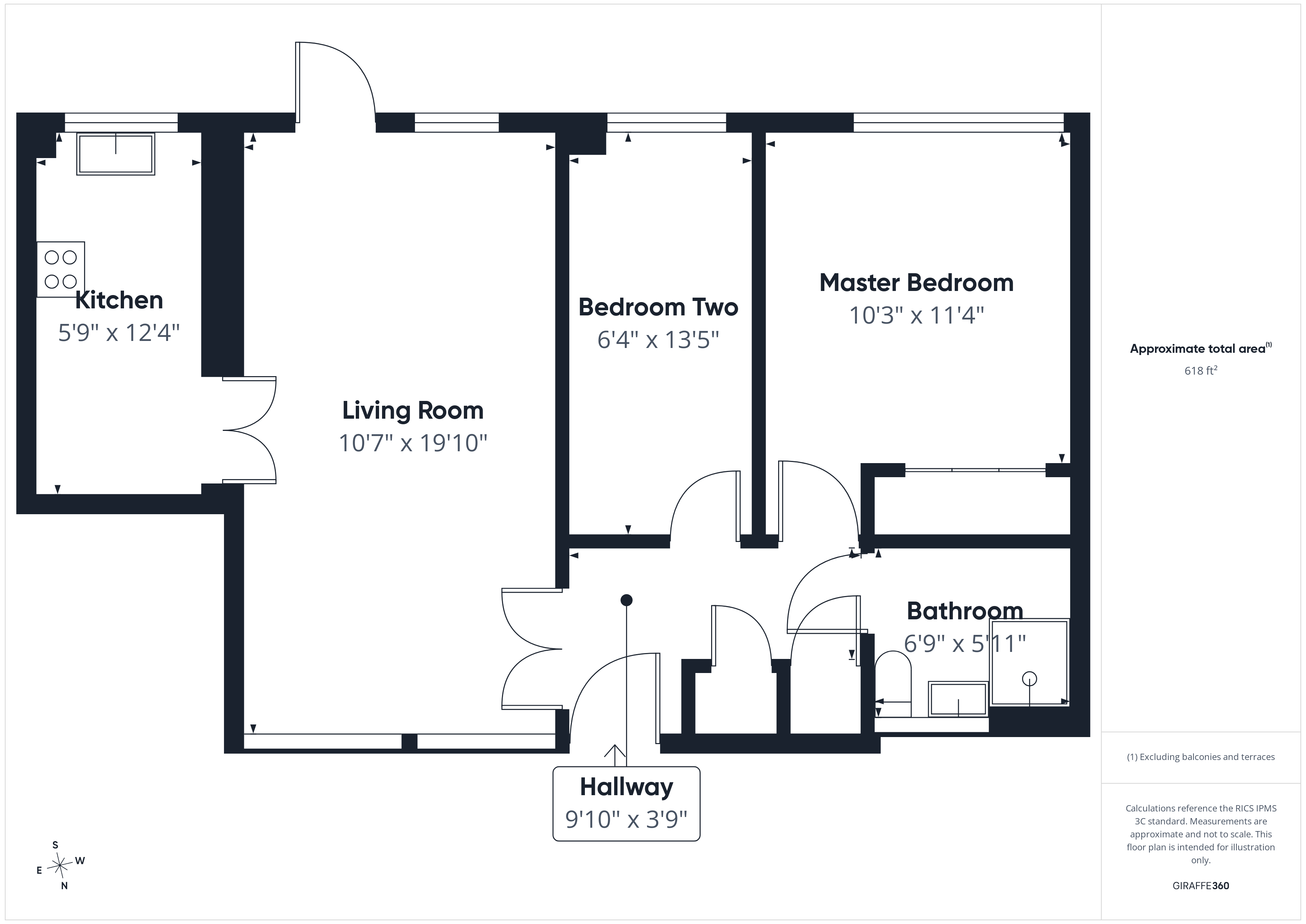 Flat 7, Old Silk Mill,, Silk Lane, Reading floorplan
