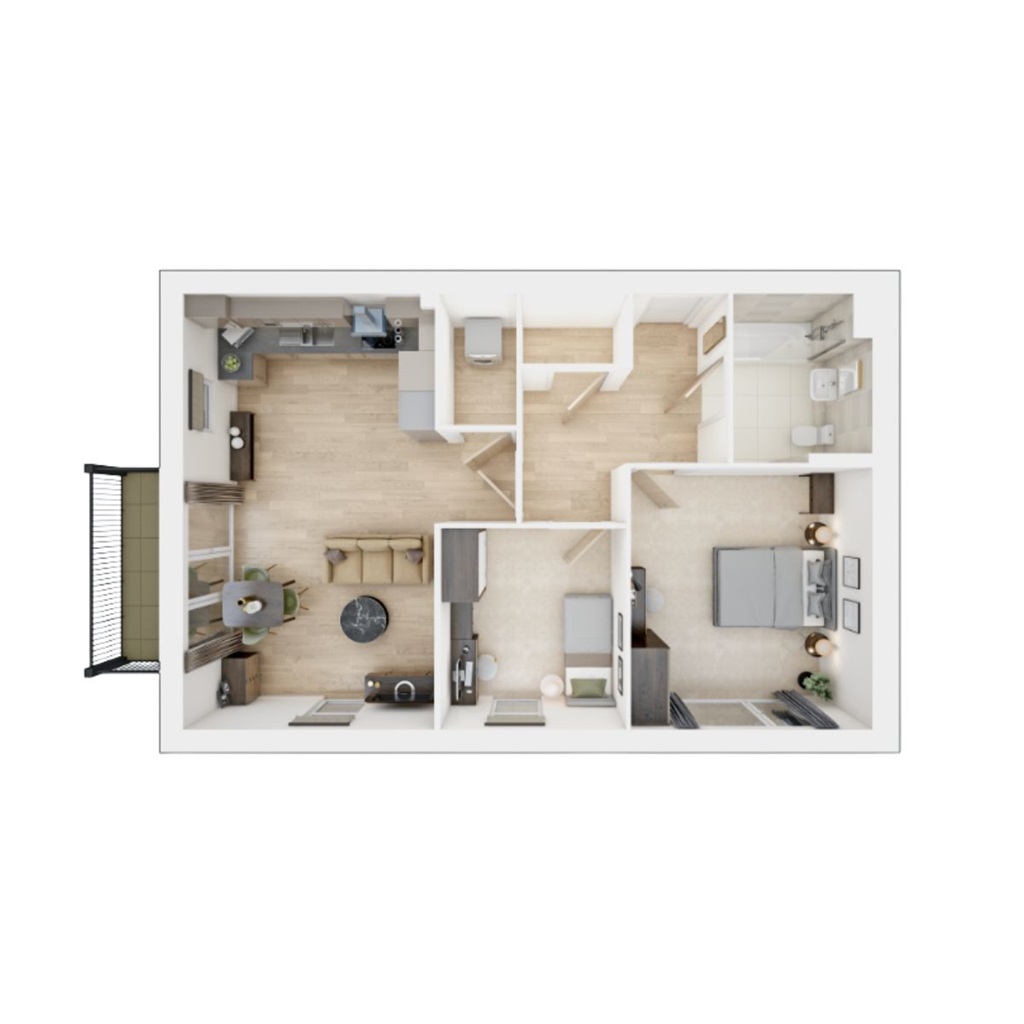 2 Bed  - Plot 29, Artillery Mews, Campfield Road, Shoeburyness floorplan