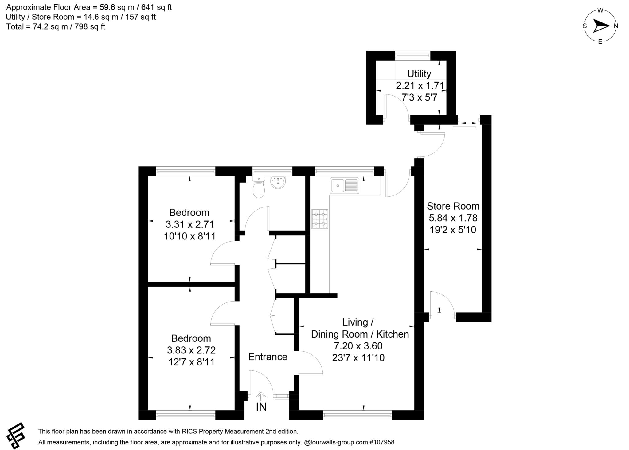 40, Webbs Way, Marlborough floorplan