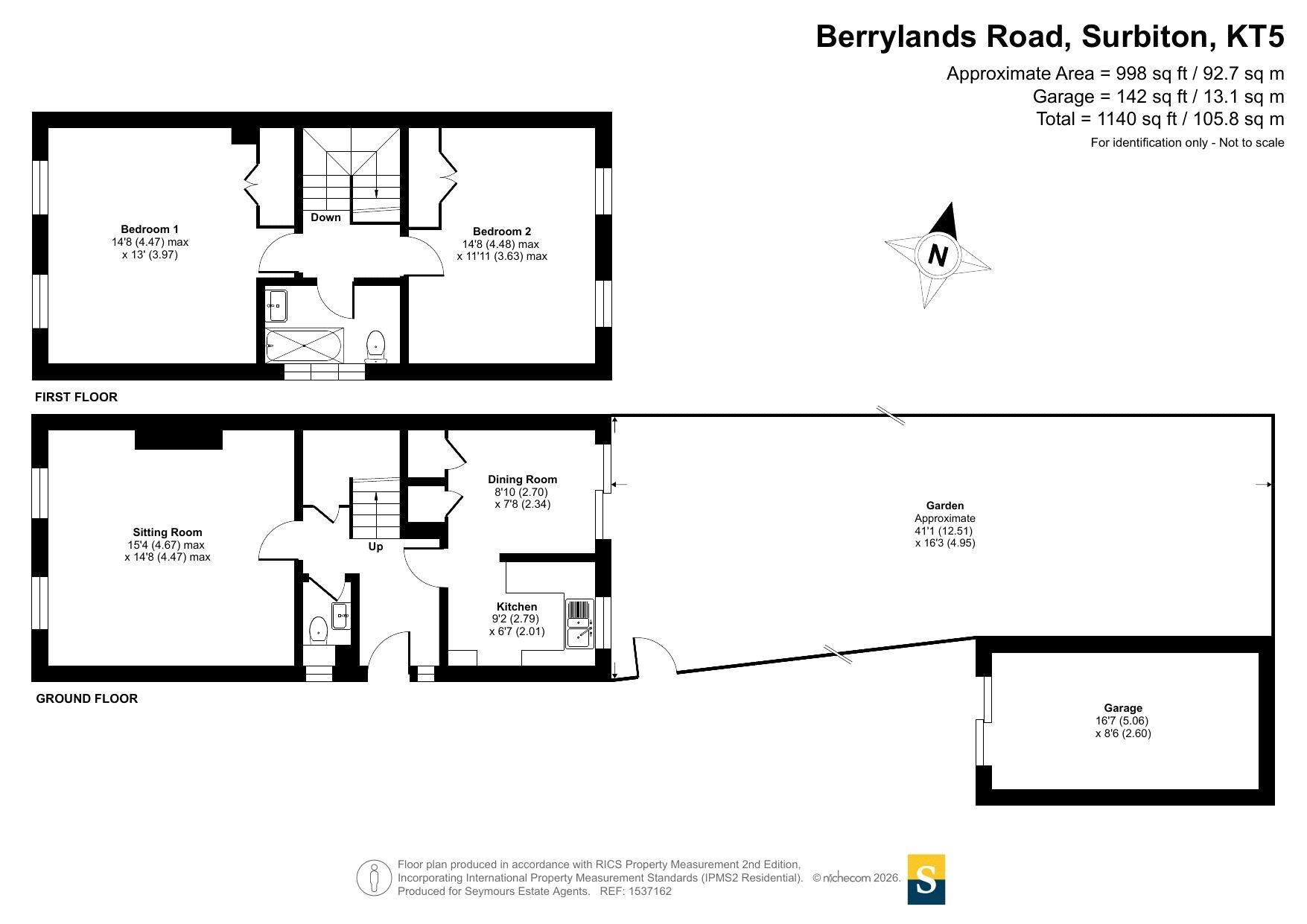 Berrylands Road, Surbiton floorplan