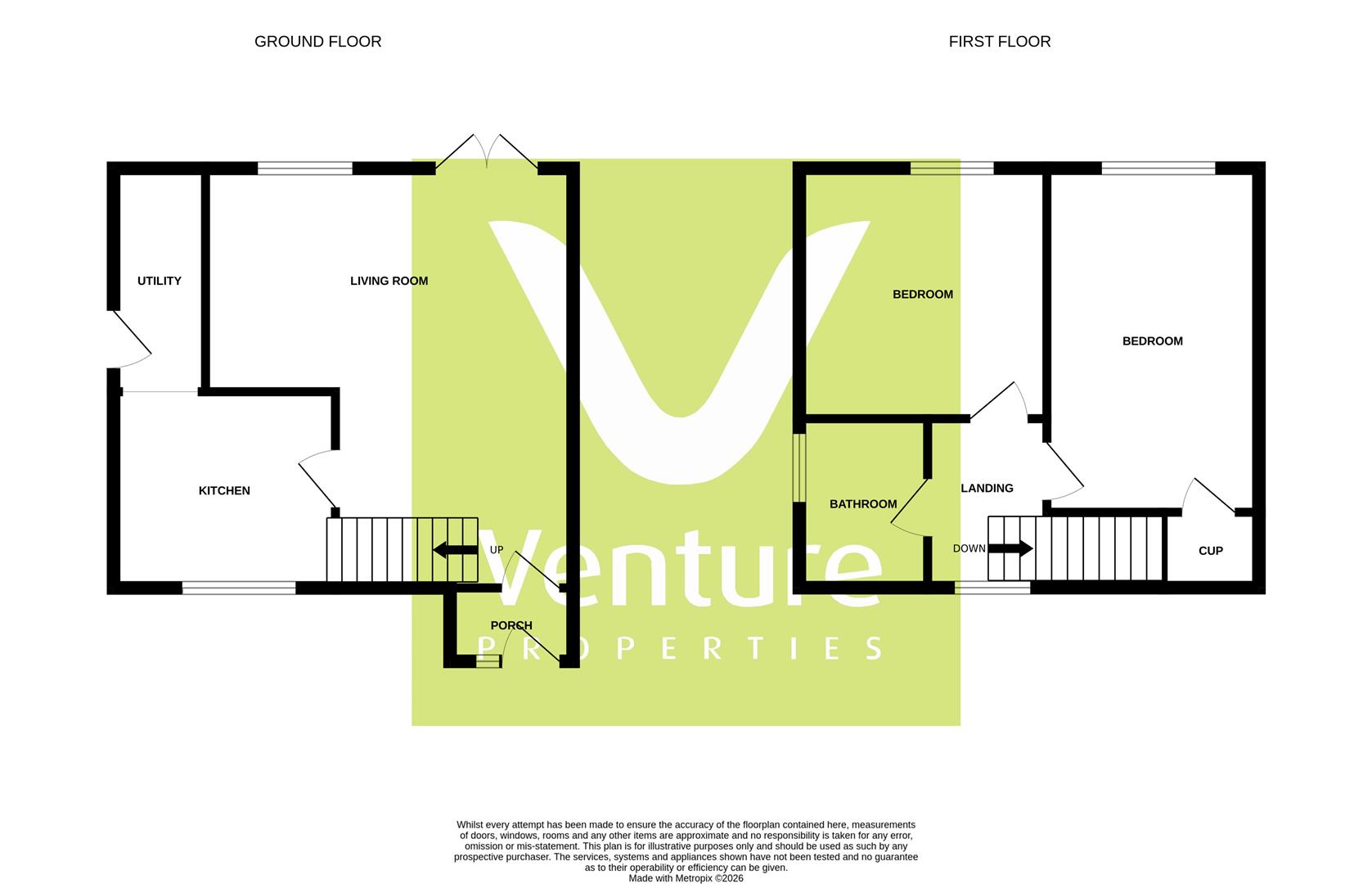 7, Park House Close, Sherburn Village floorplan