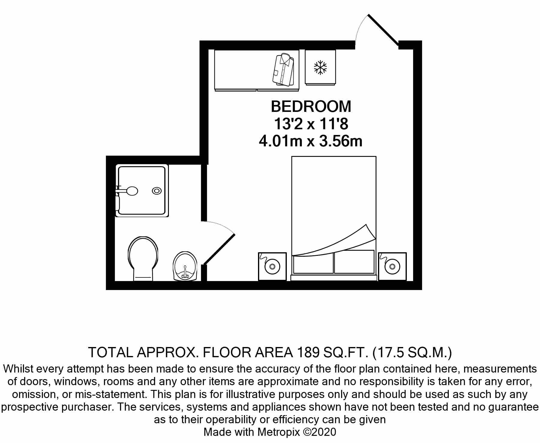 Flat 7, 75, Chaplin Road, Wembley floorplan