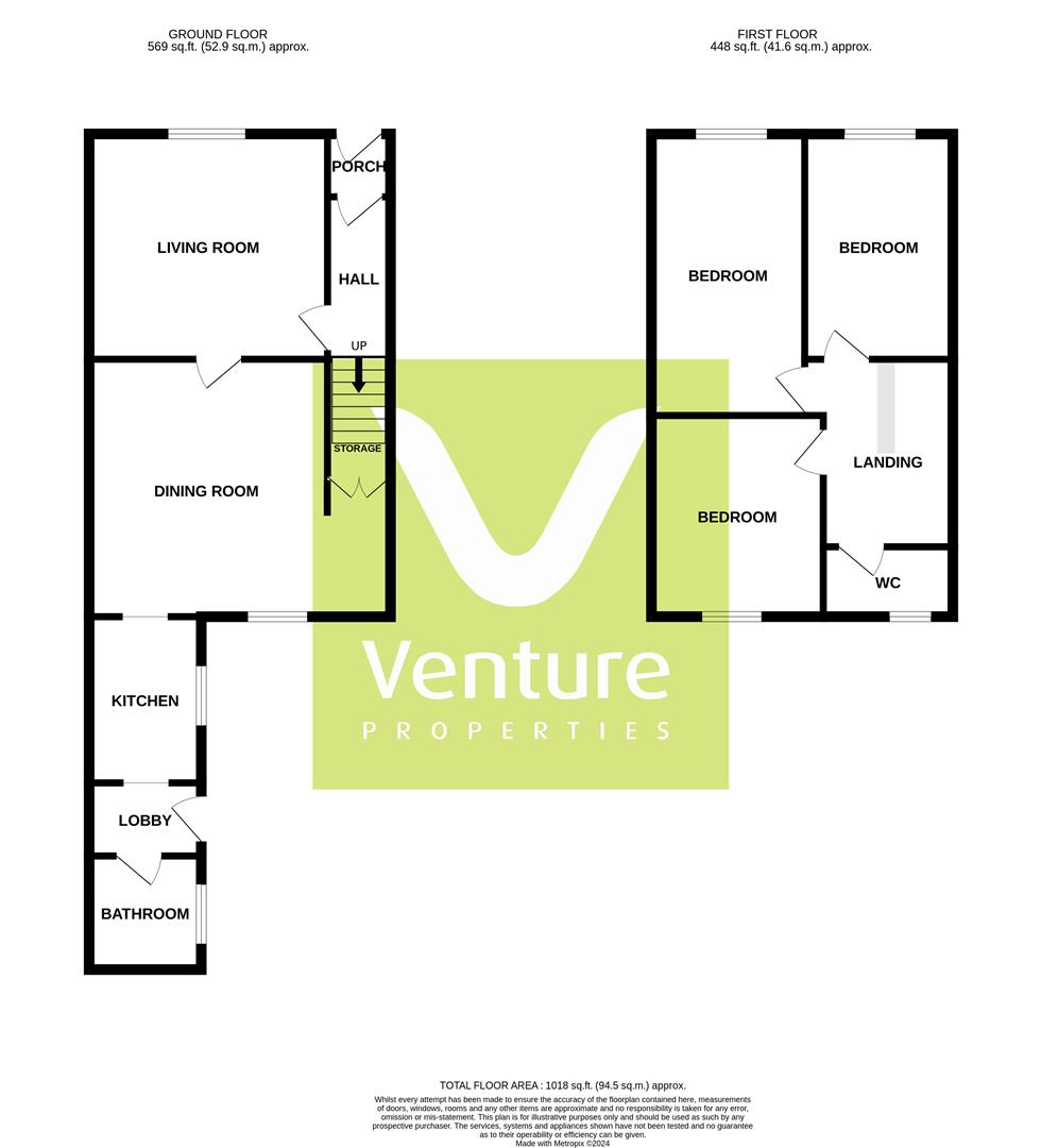 17, Clarence Street, Bowburn floorplan