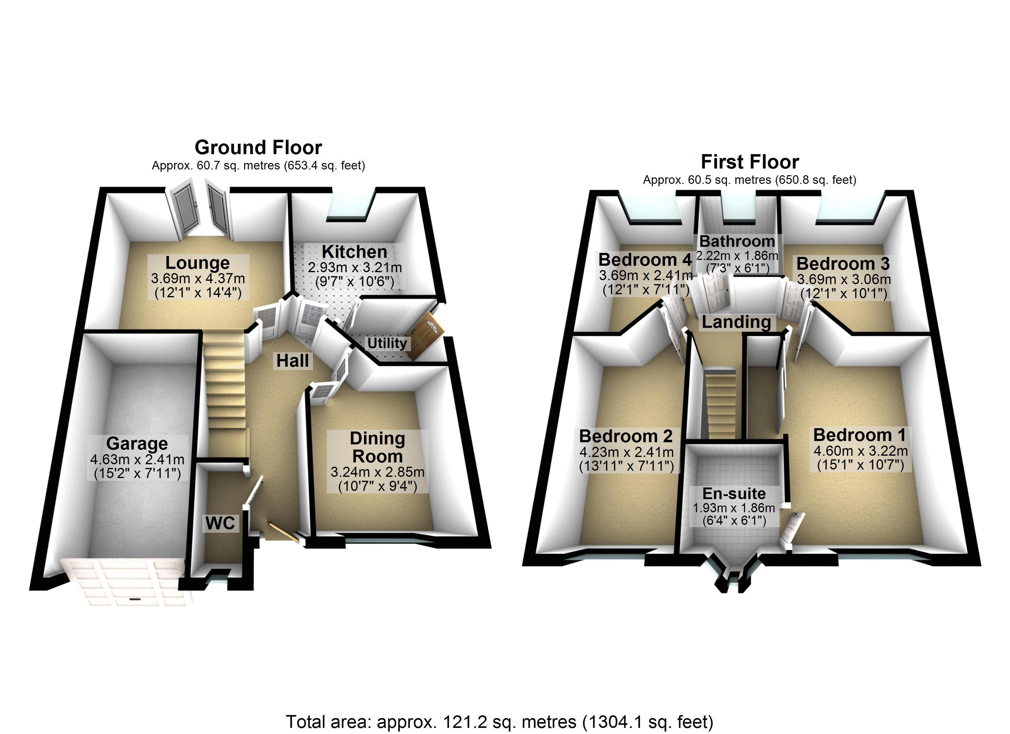 10, Varley Close, Bacup floorplan
