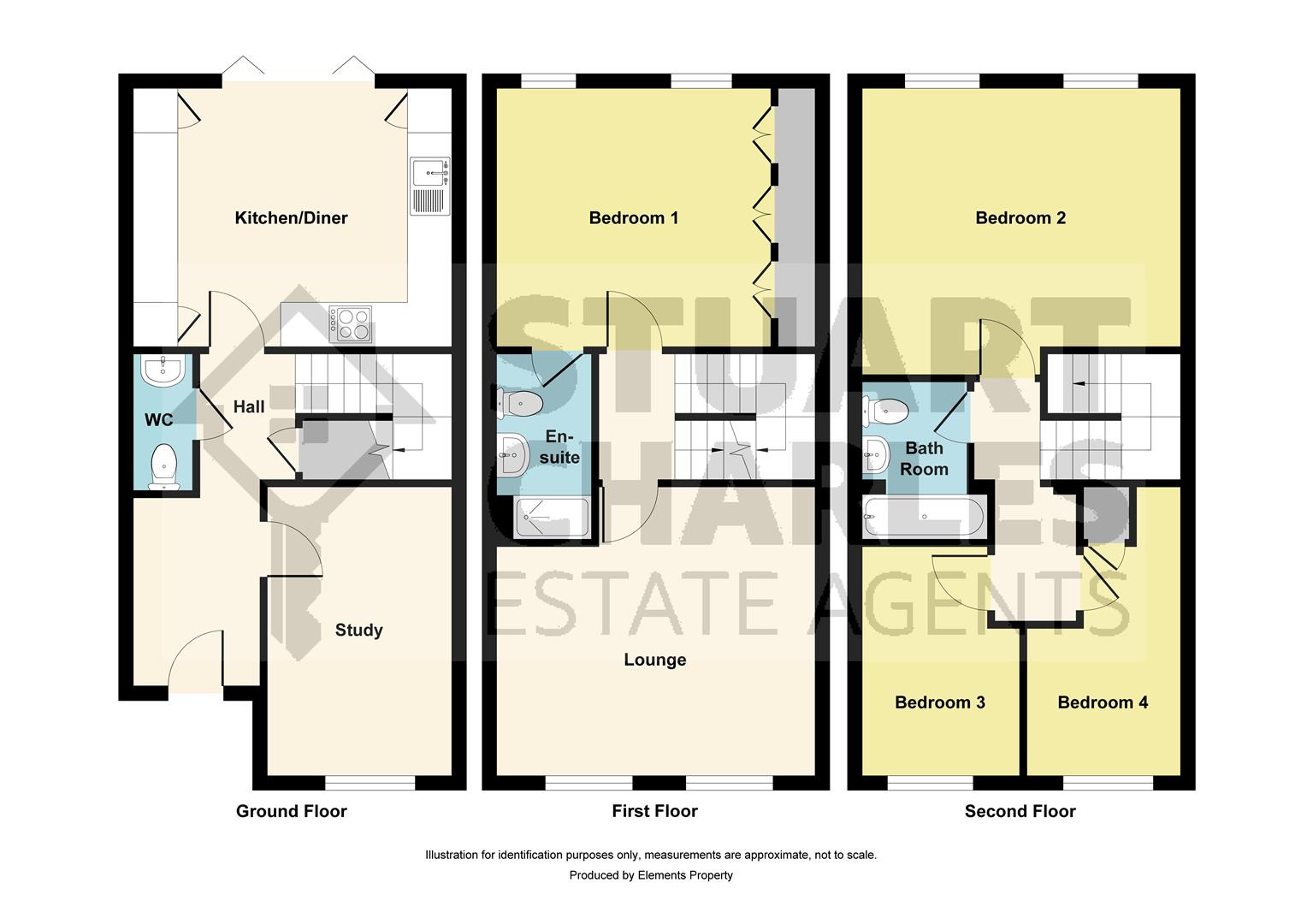 6, Gunnell Road, Corby floorplan