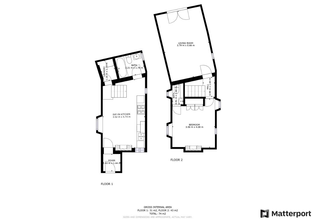 Hannahs Cottage, High Street, Adderbury OX17, Adderbury floorplan