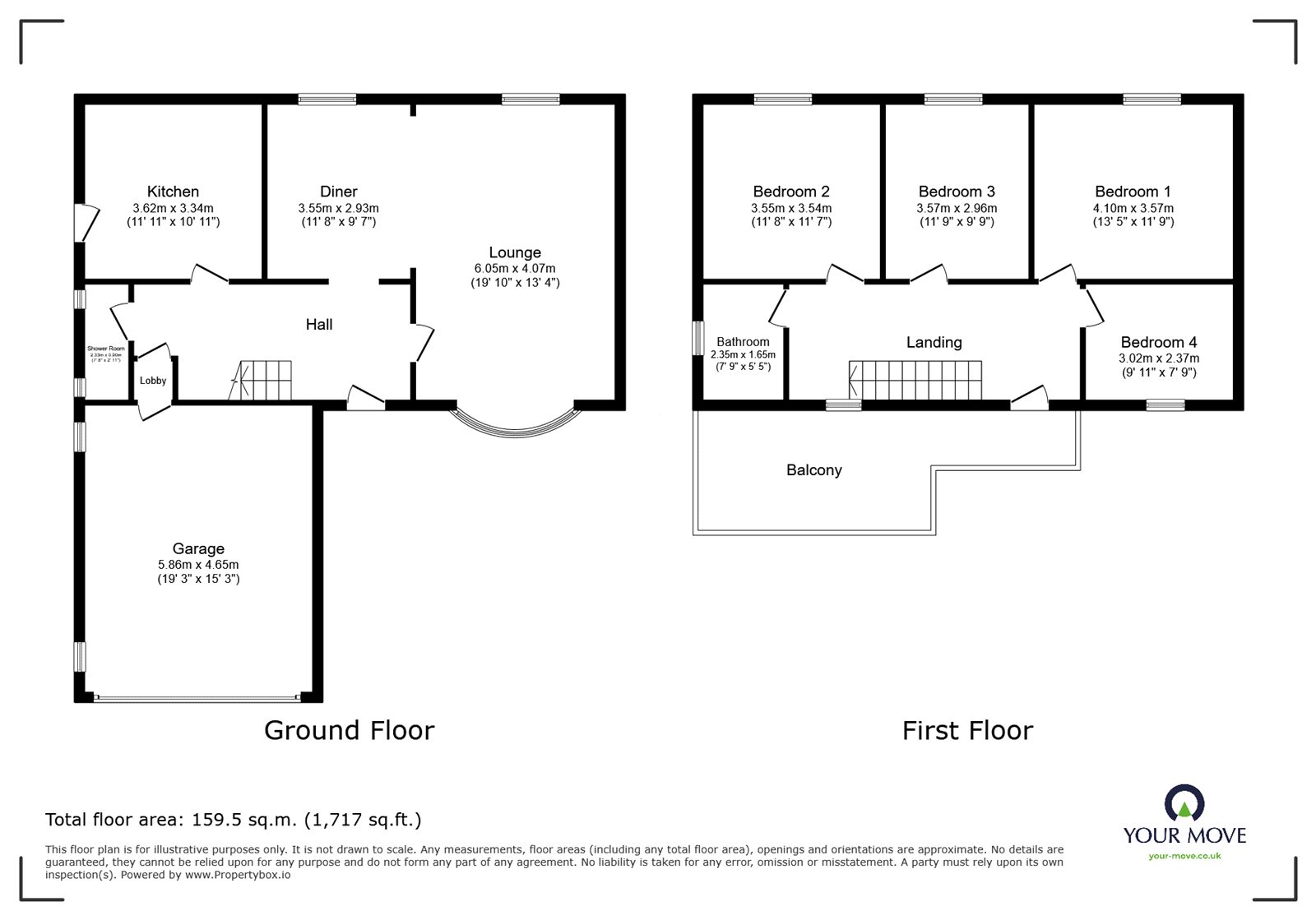 5, Skipwith Close, Doncaster floorplan