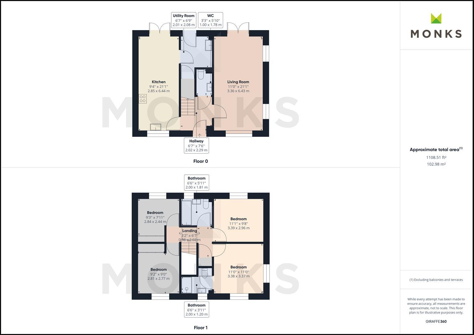 4, Sawmills Lane, Stones Wharf, Oswestry floorplan