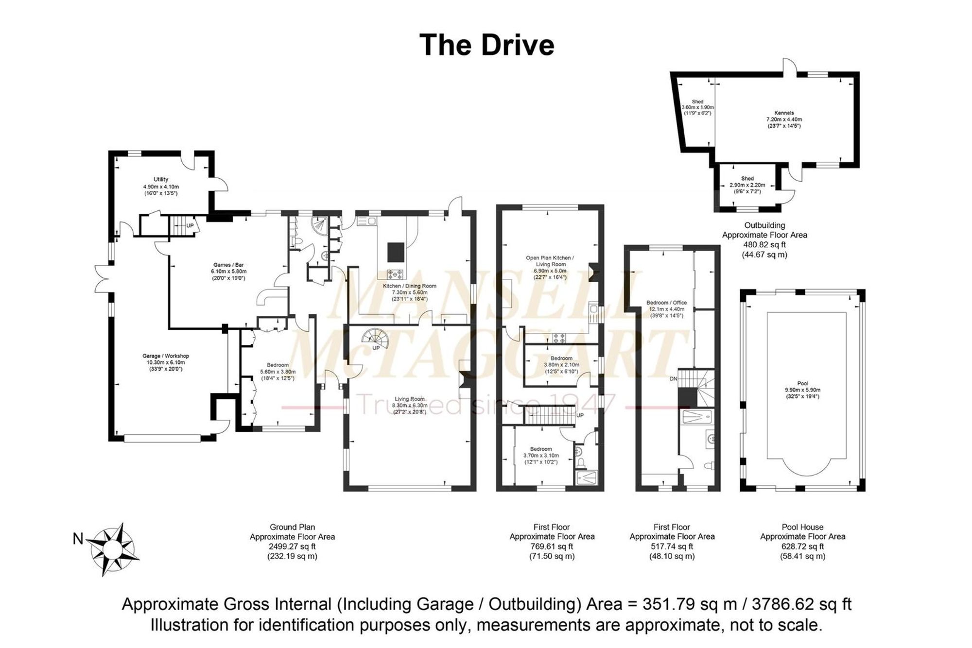 Southlawn The Drive, Ifold floorplan