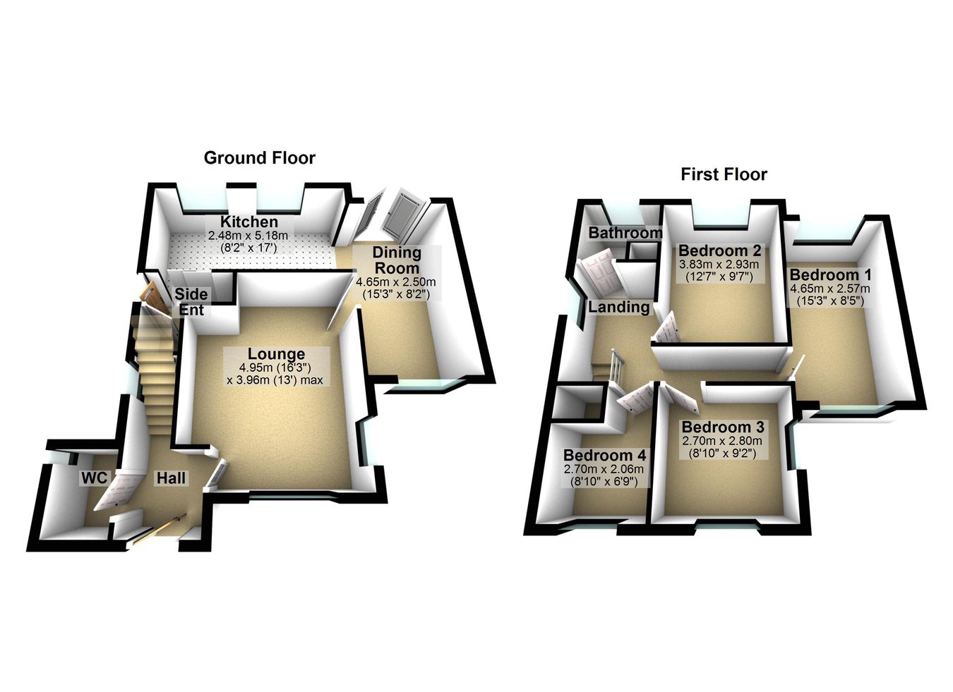 32, Goldcrest Court, Huddersfield floorplan