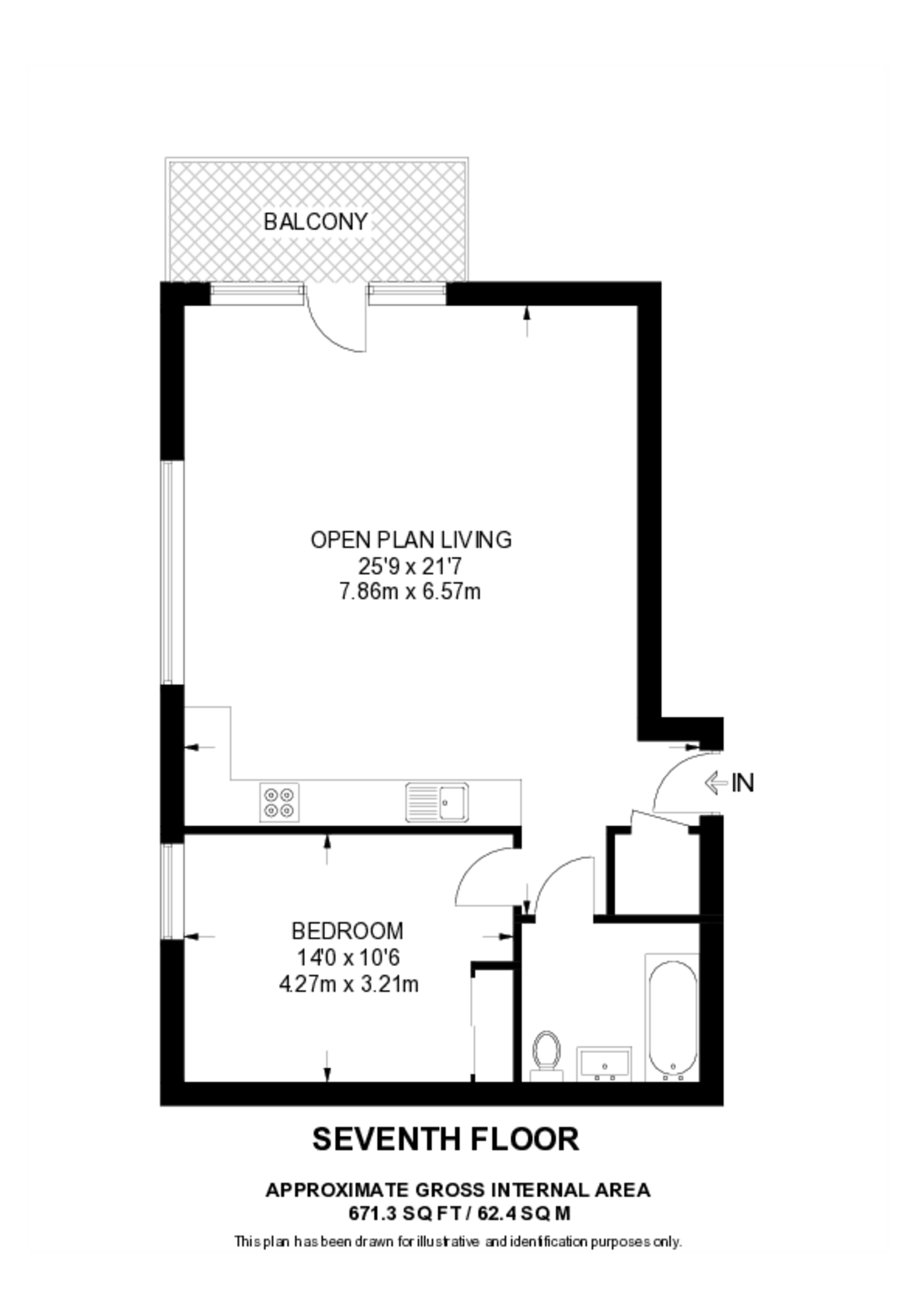 Chiltern Court, Watford floorplan