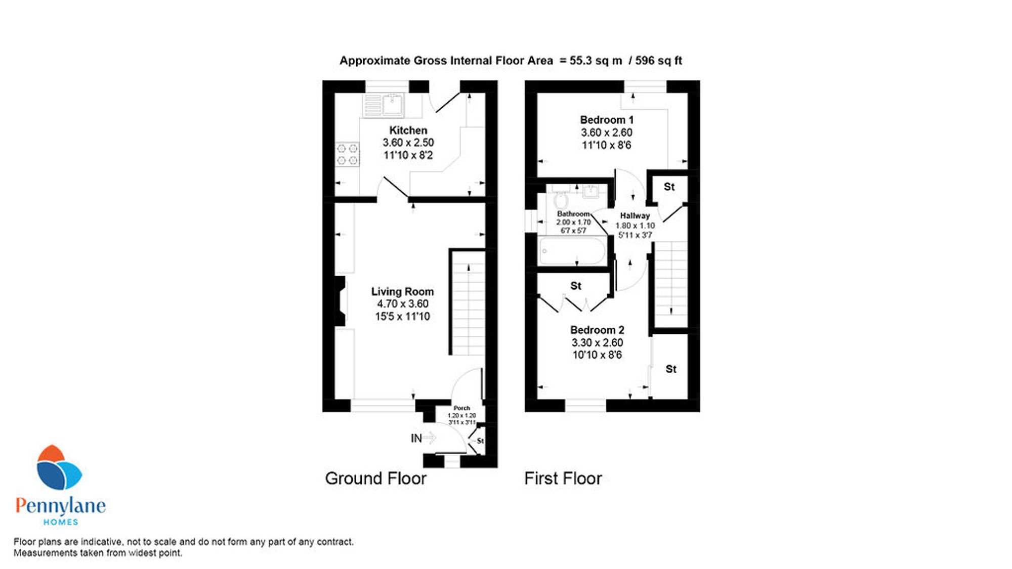 546 Ritchie Park, Johnstone floorplan