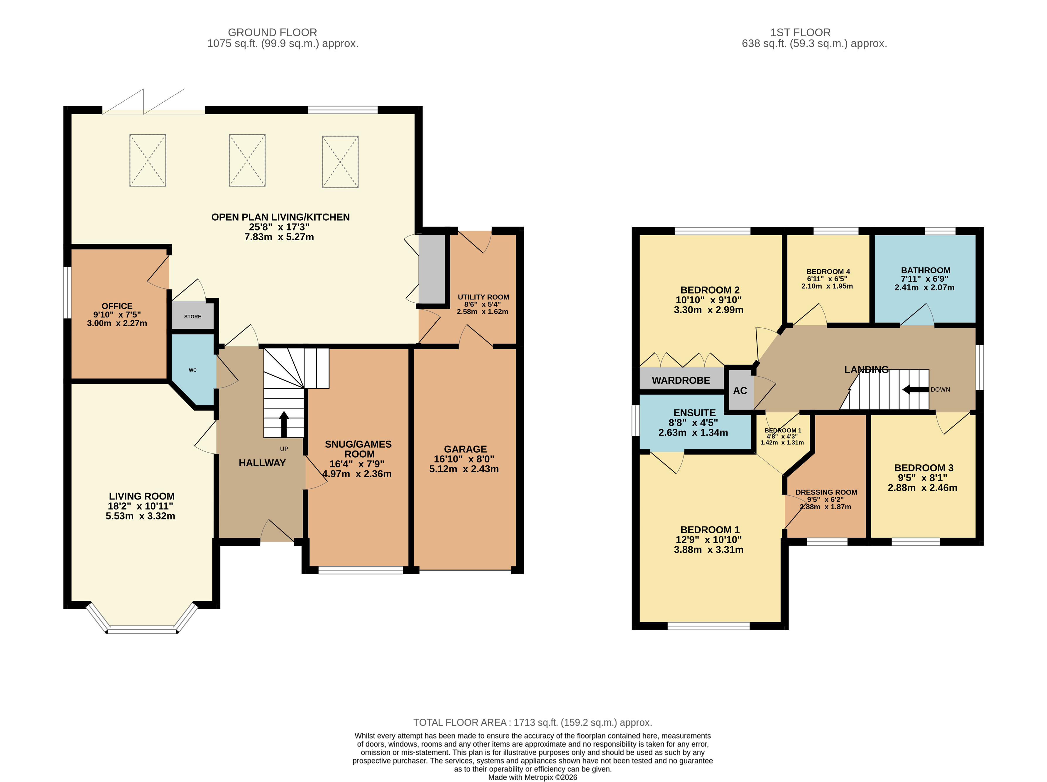17, Hillcrest Avenue, Alfreton floorplan