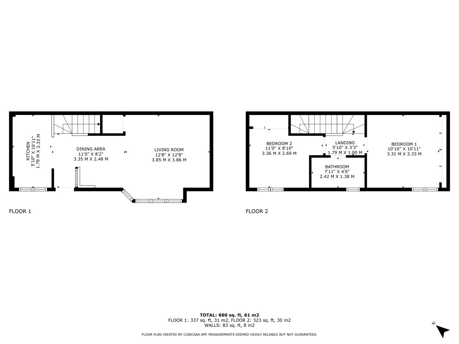 Queens Road, London floorplan