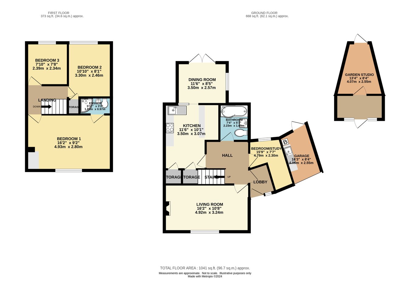 95, Foxcroft Drive, Wimborne floorplan