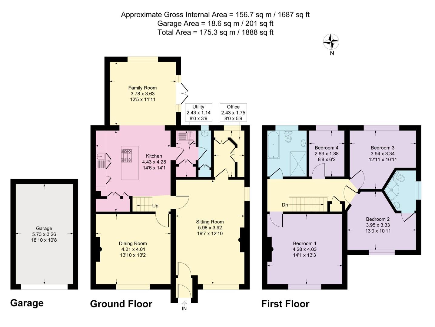 45, Newton road, Lowton Warrington floorplan