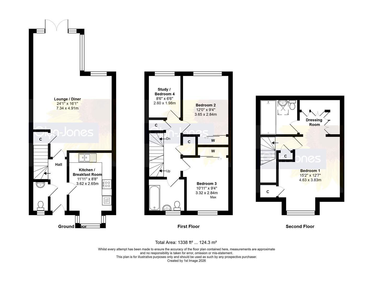 1, Shaw Gardens, Bognor Regis floorplan