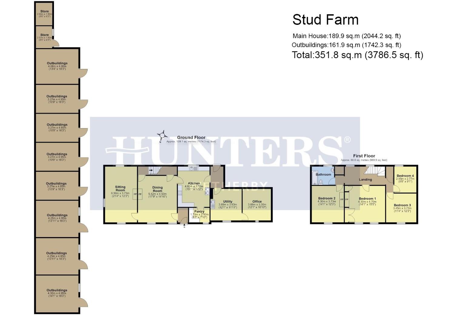 Stud Farm, Main Street, Wetherby floorplan