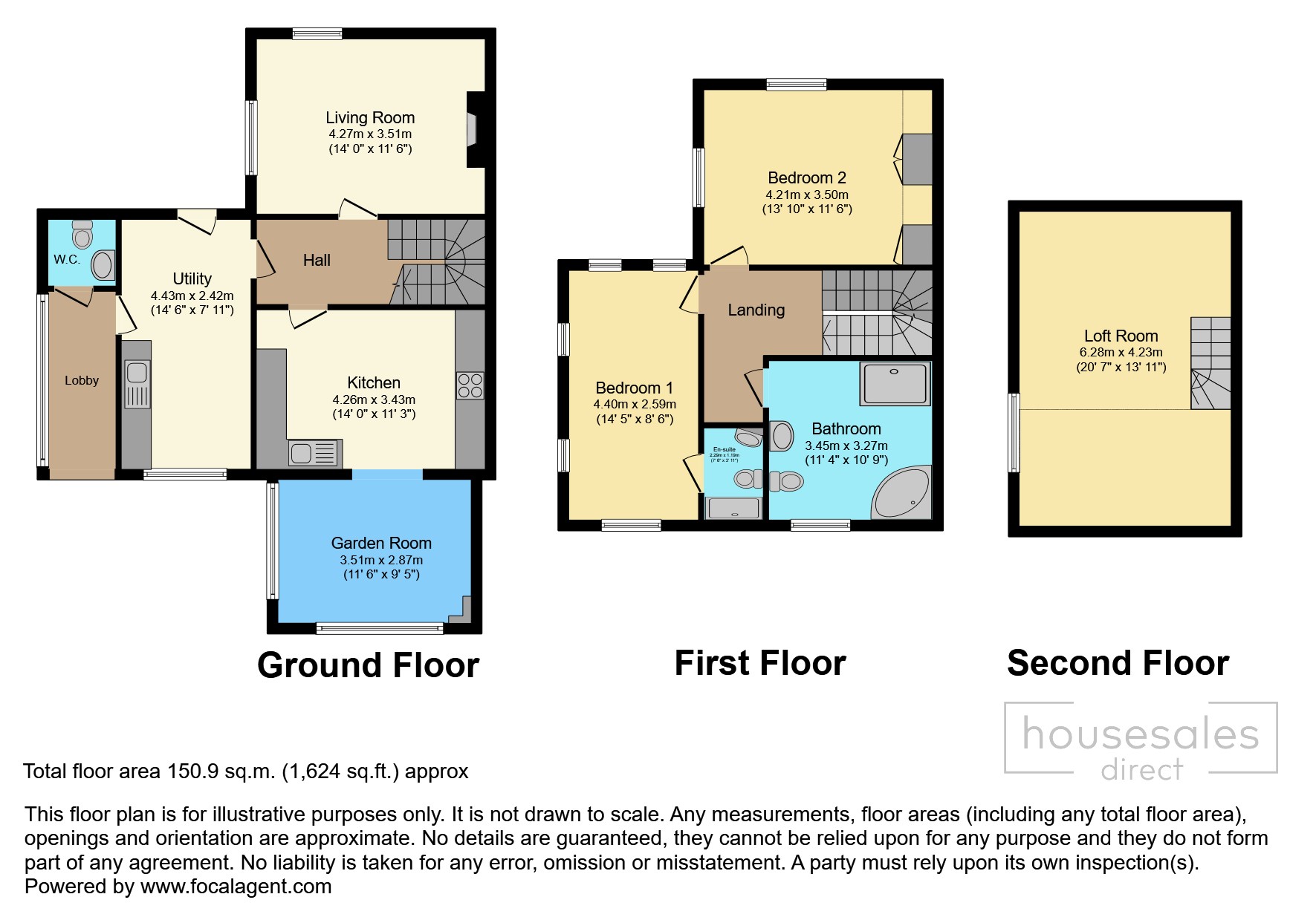 2, Serampore Villas, Ross-on-Wye floorplan