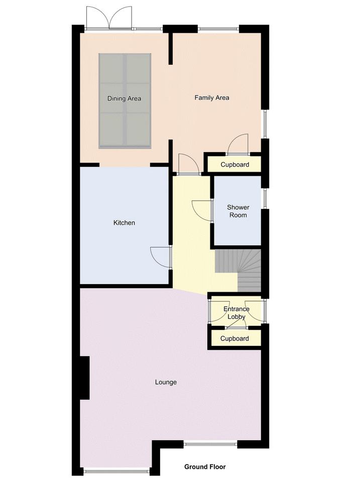 The Crossway, Portchester, Fareham PO16, 3 bedroom semidetached house