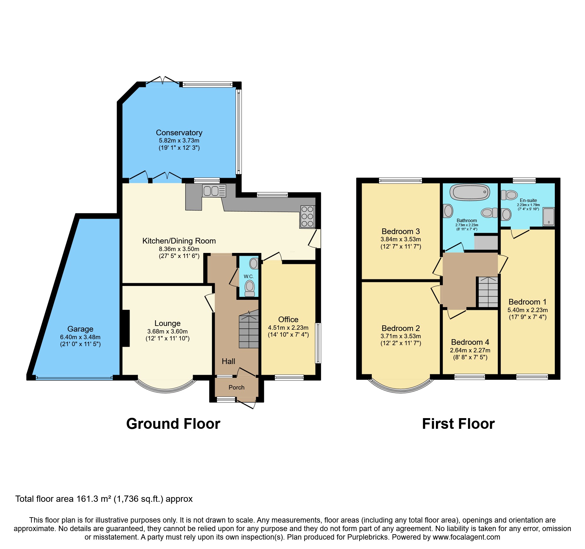 305, Hollinwood Avenue, Chadderton, Oldham floorplan
