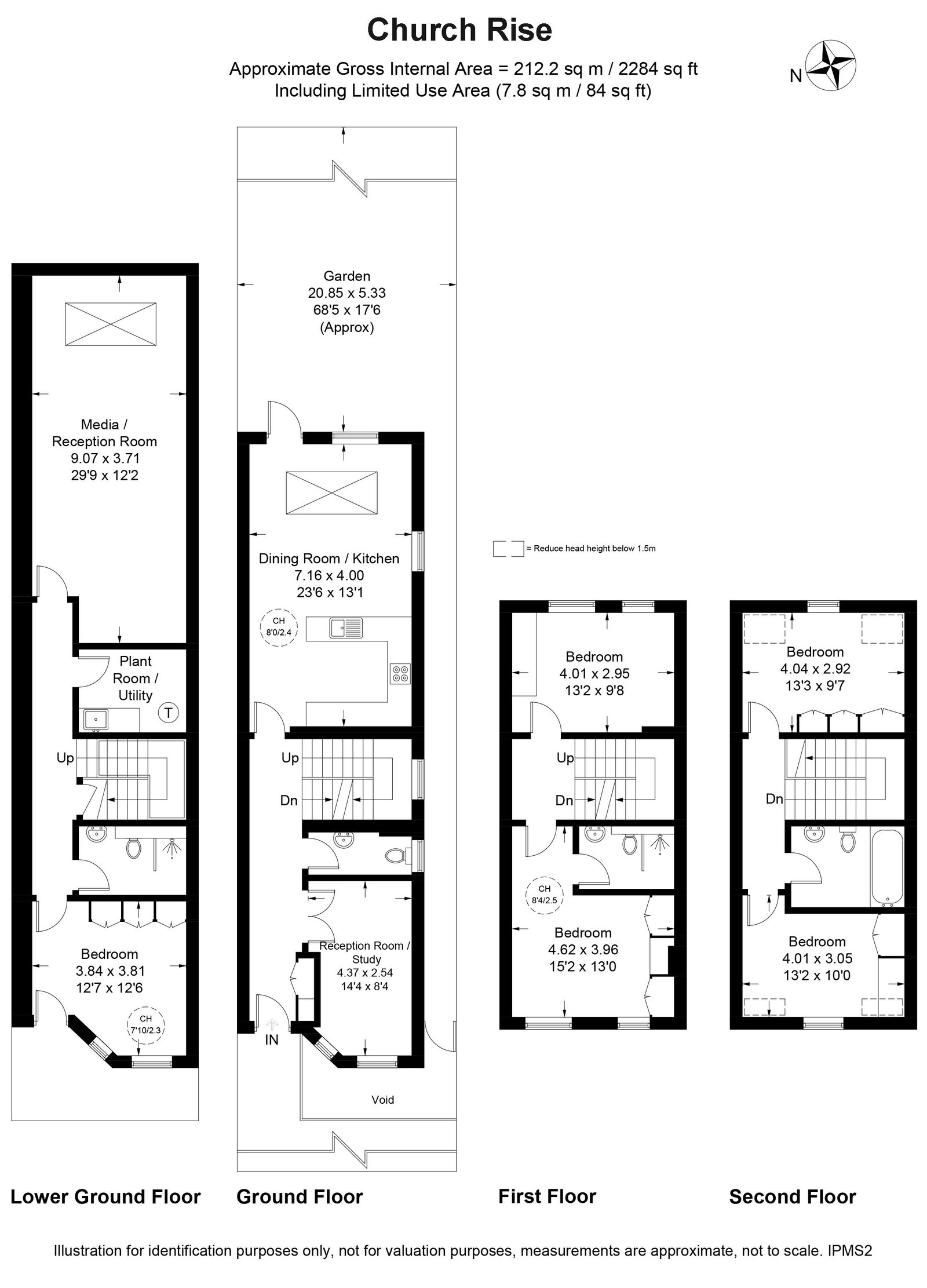 Church Rise, London floorplan